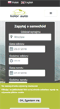 Mobile Screenshot of kolorauto.pl